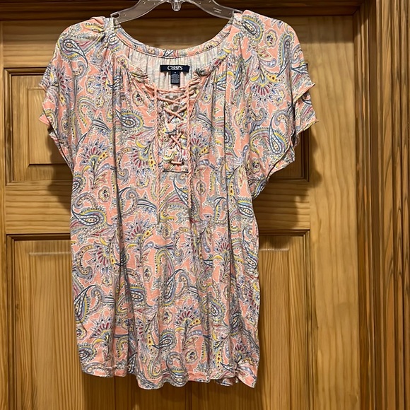 CHAPS boho style blouse - Picture 1 of 8